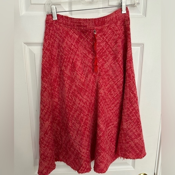 Marc Jacob’s collection runway y2k tweed Barbie peach skirt - Picture 7 of 12